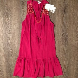 NEW Fuchsia Dress Boho Eyeshadow size XS X-Small